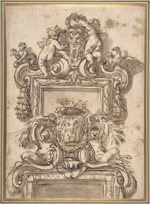 Design for an Overdoor Decoratio