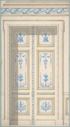 Design for Bedroom Doors, Hôtel de Jagan