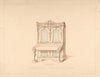Design for Cabinet Pianoforte, Arabesque Style