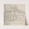 Design for Ceiling at Fontainebleau by Jules-Edmond-Charles Lachaise