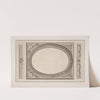 Design for ceiling decoration with central oval panel by André-Charles Boulle