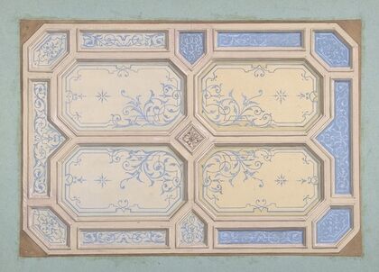 Design for Ceiling, Hôtel Hope