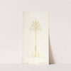 Design for Church Lamp Stand by B. Mansfield