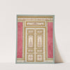 Design for double doors decorated in the rococco style by Jules-Edmond-Charles Lachaise