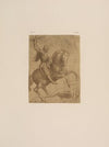 Design for equestrian monument of Ludovico Sforza