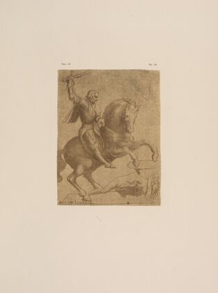Design for equestrian monument of Ludovico Sforza