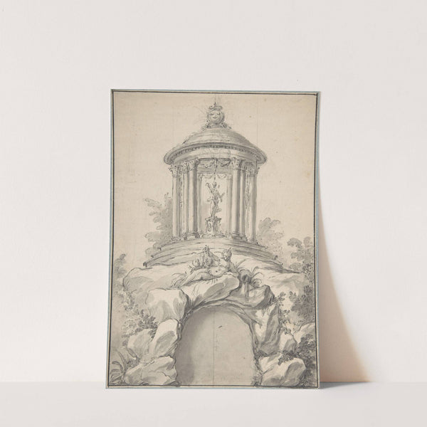 Design for Festival Architecture for an Entry into Paris for the King of Sweden, Frederick I of Hesse by Guillaume Taraval