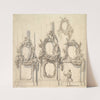 Design for Festival Decorations on the Bases of Piers by Carlo Marchionni