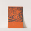 Design for fine art print, &#039;Three Figures&#039;.] [Expressionist scene with African influence by Winold Reiss