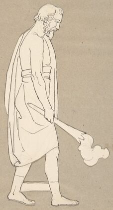 Design for large fireplace white tiles produced in Wedgwood’s factory