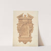 Design for Oak Carving, from the Fireplace, Jerusalem Chamber, Westminster by Charles James Richardson