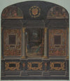 Design for painted wall decoration in the Château de Lude, Sarthe