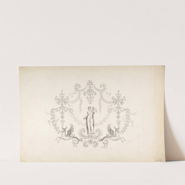 Design for Panel Decoration by J. Hulme