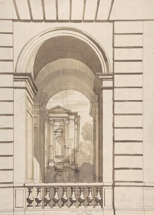 Design for Stable Arches, Hôtel Candamo