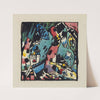 Design for the color woodcut ‘Archer’ by Wassily Kandinsky