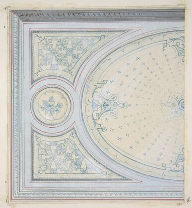 Design for the decoration of a ceiling (1830–97)