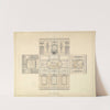 Design for the Dining Room at Kirtlington Park, Oxfordshire by John Sanderson
