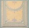 Design for the painted decoration of a ceiling (1830–97)