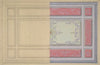Design for the painted decoration of a ceiling in strapwork and rinceaux