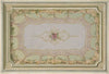 Design for the painted decoration of a ceiling with a trompe l’oeil canopy and roses