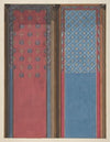Design for the painted decoration of panels
