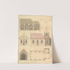 Design for the Parish Church of Merkershausen by Balthasar Neumann