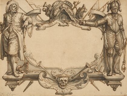 Design for the Title Page of ‘The Exercise of Cavalry’