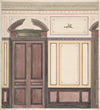 Design for Wall Paneling, Deepdene, Dorking, Surrey (1875–79)