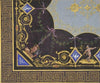 Design for wallpaper with Roman key border, rinceaux, and medallions (1830–97)