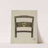 Design on Back of Hitchcock Chair (c. 1936) by Lawrence Flynn