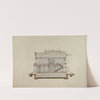 Design Studies, Section Through House, Presentation by Carl (Charles) J. Furst