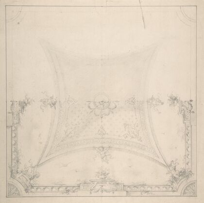 Designs for Ceiling (19th century)