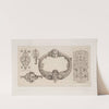 Designs for door-knocker and key handles by André-Charles Boulle