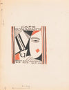Designs for menu for Café Bonaparte, Beaux-Arts Apartments, 310 E. 44th St., New York, NY.] [Sketches for Café Bonaparte menu