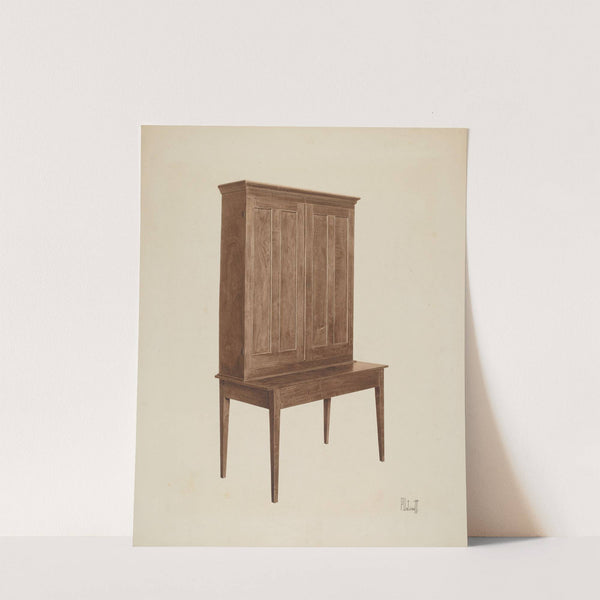 Desk (c. 1940) by Peter C. Ustinoff