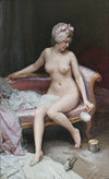 Después del baño (desnudo de mujer)