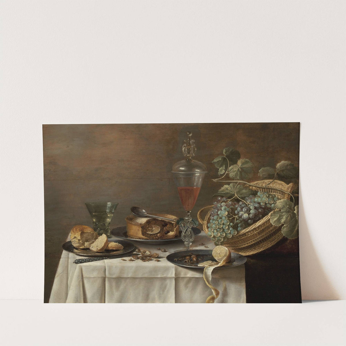Dessert by Roelof Claesz. Koets