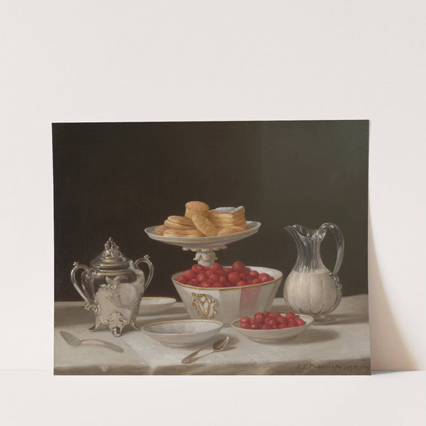 Dessert Still Life (1855) by John F. Francis