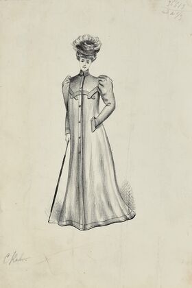 Dessin de mode (1900-1905)