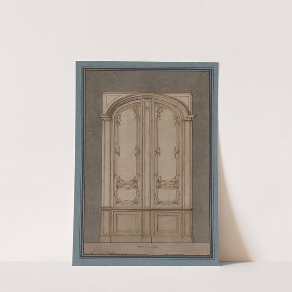 Dessin d’un bufet (1750) by Jean Jacques Lequeu