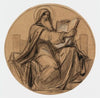 Dessin prÃ©paratoire pour les mÃ©daillons de l’Ã©glise de la TrinitÃ©, 66 rue saint-Lazare, 9Ã¨me arrondissement.