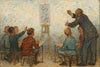 Dessinez enfants, pour soutenir plus tard l’honneur industriel de la République française , Esquisse (1887)