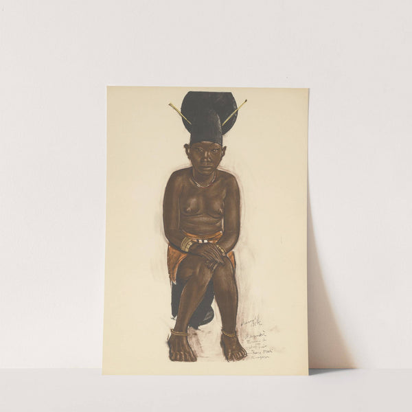 Dessins et peintures d’Afrique pl 37 (1927) by Alexandre Jacovleff