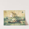 Destruction of Admiral Cervera&#039;s fleet, at Stantigo de Cuda, July 3rd 1898 by Anonymous