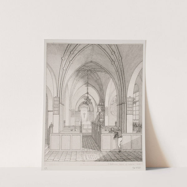 Det indre af Karrebæk Kirke by Georg Hoffmann
