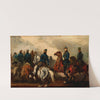 Detachment of Austrian Hussars by Piotr Michałowski