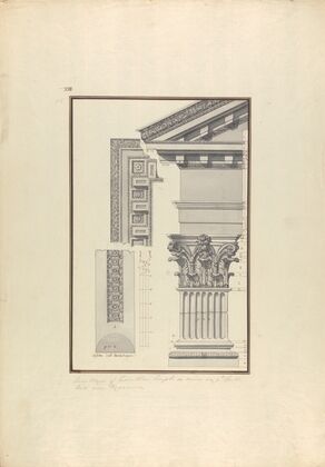 Details of a Corinthian Temple on the Acropolis of Pergamon