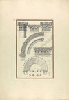 Details of the Corinthian Order at the Third Theater of Laodicea and Plan of the Circus at Laodicea