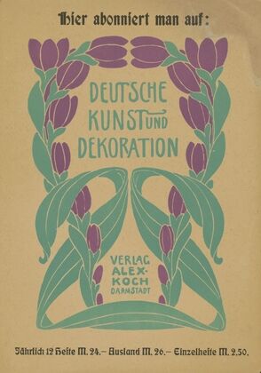Deutsche Kunst und Dekoration (1897 - 1913) — size preview