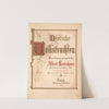 Deutsche Volkstrachten Pl.01 (1870) by Albert Kretschmer